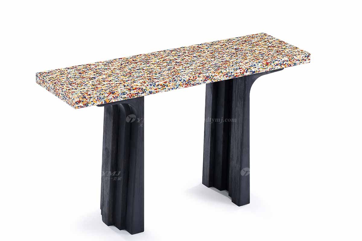 高端別墅會所家具時尚樣板間家具輕奢后現(xiàn)代進口玄關玄關單品