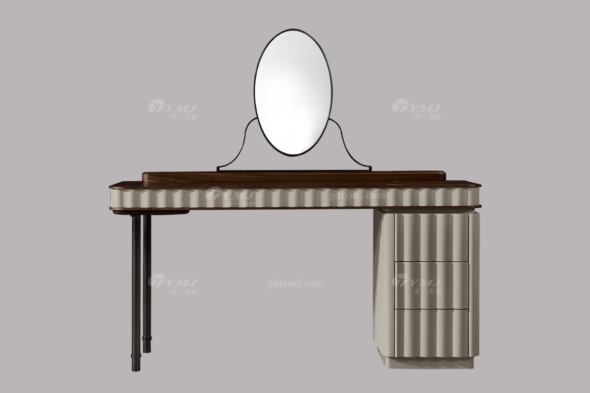 高端別墅會(huì)所家具品牌現(xiàn)代極簡北歐創(chuàng)意餐邊柜妝臺(tái)系列妝臺(tái)