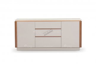 輕奢后現(xiàn)代風格家具高端會所別墅品牌簡約大氣餐邊柜