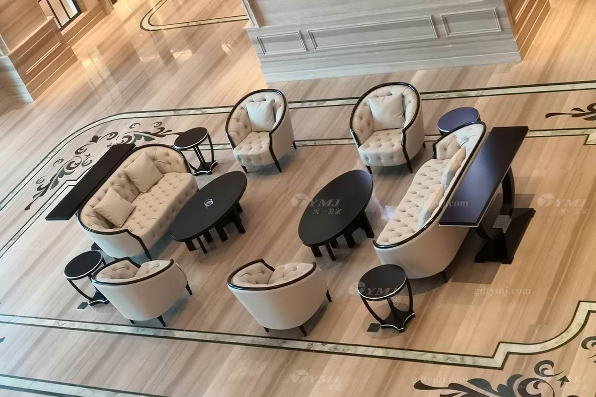 五星級(jí)酒店家具簡歐沙發(fā)